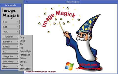 Zrzut ekranu ImageMagick na Windows 7