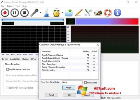 Zrzut ekranu Absolute Sound Recorder na Windows 7