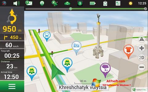 Zrzut ekranu Navitel Navigator na Windows 7