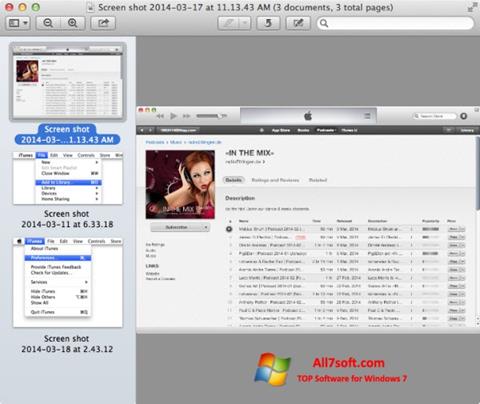 Zrzut ekranu PDF Combine na Windows 7