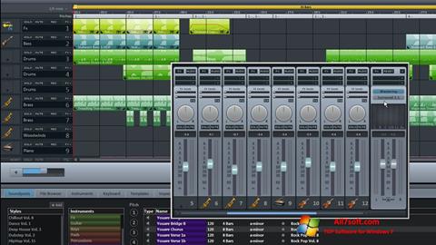 Zrzut ekranu MAGIX Music Maker na Windows 7