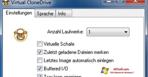 Zrzut ekranu Virtual CloneDrive na Windows 7