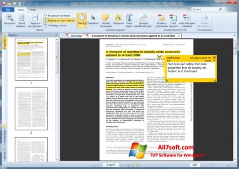 Zrzut ekranu Nitro PDF Reader na Windows 7