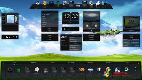 Zrzut ekranu Winstep Nexus na Windows 7