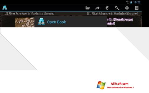Zrzut ekranu AlReader na Windows 7