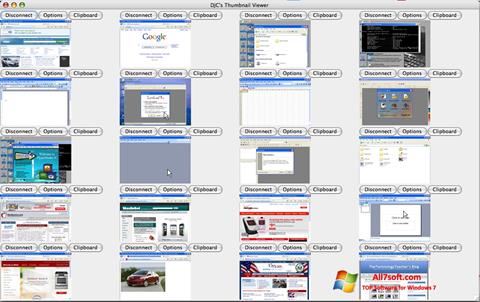 Zrzut ekranu VNC Viewer na Windows 7