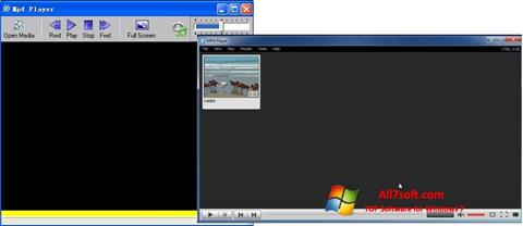 Zrzut ekranu MP4 Player na Windows 7