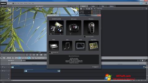 Zrzut ekranu MAGIX Movie Edit Pro na Windows 7