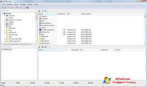 Zrzut ekranu InfraRecorder na Windows 7