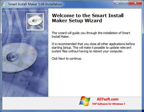 Zrzut ekranu Smart Install Maker na Windows 7