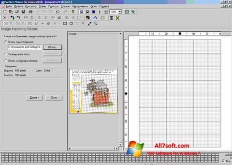 Zrzut ekranu Pattern Maker na Windows 7