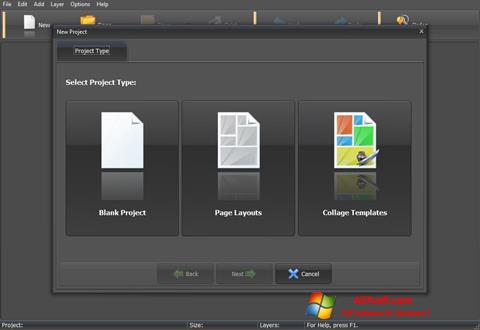 Zrzut ekranu PhotoMix Collage na Windows 7