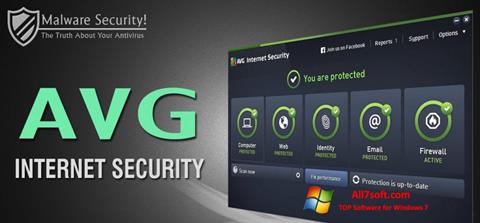 Zrzut ekranu AVG Internet Security na Windows 7