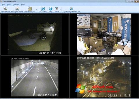 Zrzut ekranu IP Camera Viewer na Windows 7
