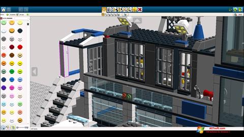 Zrzut ekranu LEGO Digital Designer na Windows 7