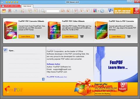 Zrzut ekranu VSD Viewer na Windows 7