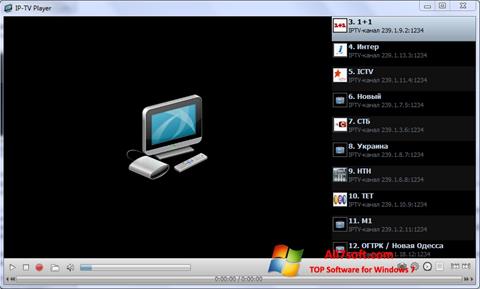 Zrzut ekranu IP-TV Player na Windows 7