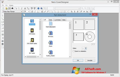 Zrzut ekranu Nero Cover Designer na Windows 7
