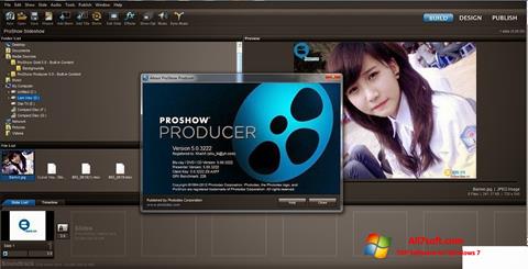 Zrzut ekranu ProShow Producer na Windows 7