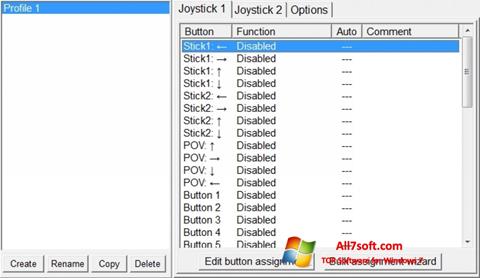 Zrzut ekranu JoyToKey na Windows 7