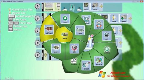 Zrzut ekranu Kodu Game Lab na Windows 7