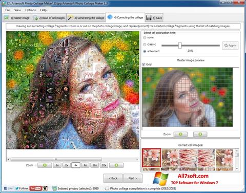 Zrzut ekranu Photo Collage Maker na Windows 7