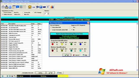 Zrzut ekranu ScanTool na Windows 7