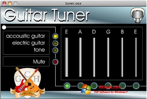Zrzut ekranu Guitar Tuner na Windows 7