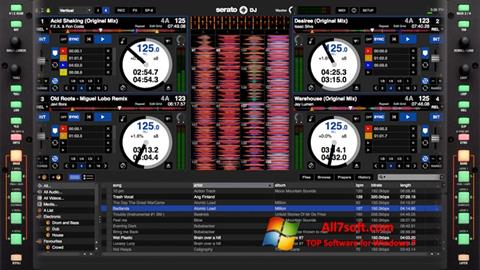 Zrzut ekranu Serato DJ na Windows 7