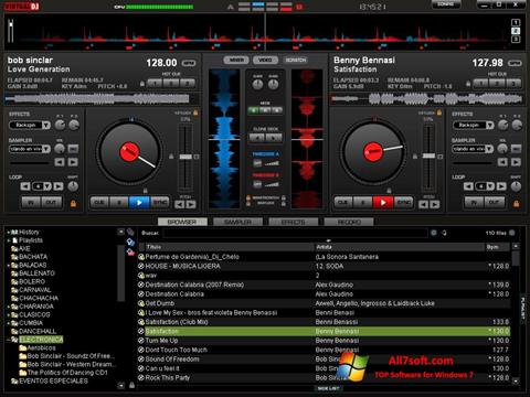 Zrzut ekranu Virtual DJ Pro na Windows 7