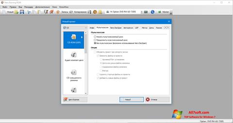 Zrzut ekranu Nero na Windows 7