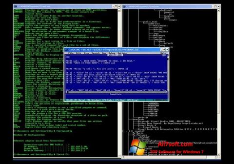 Zrzut ekranu QBasic na Windows 7