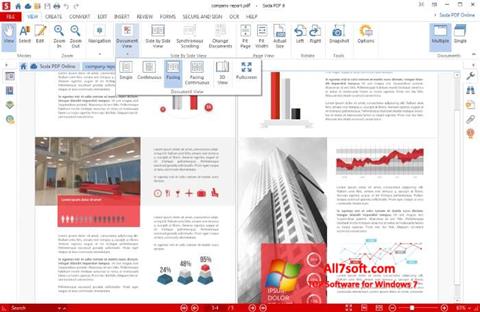 Zrzut ekranu Soda PDF na Windows 7
