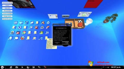 Zrzut ekranu Real Desktop na Windows 7