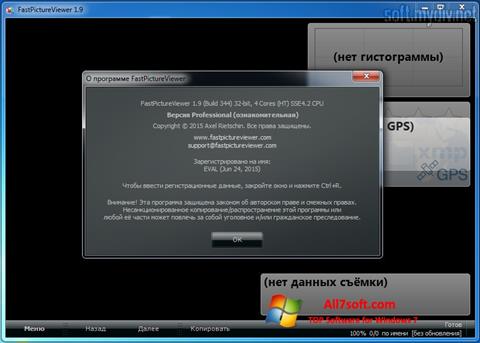 Zrzut ekranu FastPictureViewer na Windows 7