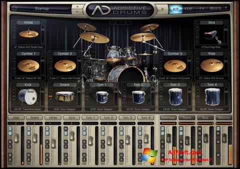 Zrzut ekranu Addictive Drums na Windows 7